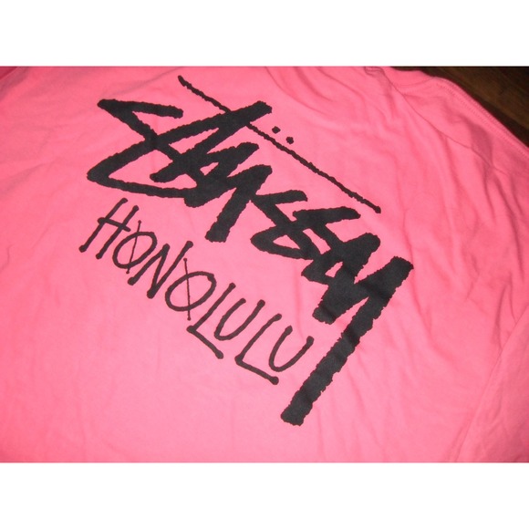 Stussy Other - Stussy‎ Honolulu Graphic Tee T-Shirt Salmon Red XXL Cotton Men's 2XL Oversized